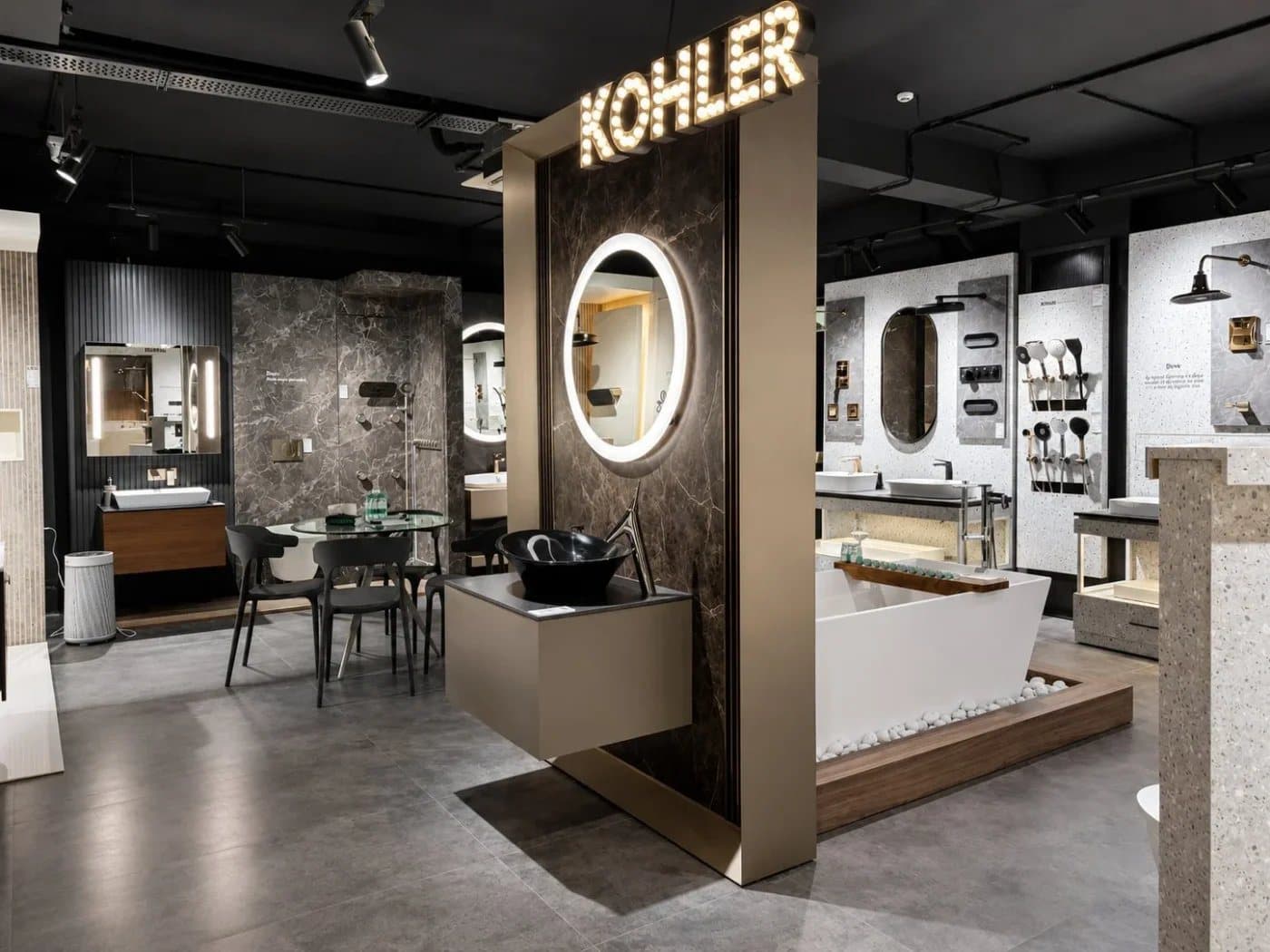 Kohler experience zone at the Tayo Living gallery